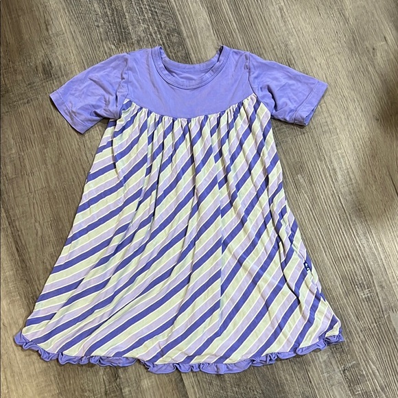 Kickee Pants Other - Kickee Pants print classic swing dress size 3T